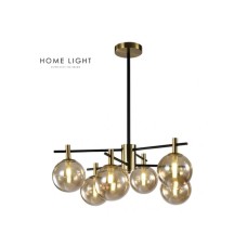 HOME LIGHT TALIA 4 LUSTER 6*G9 CRNA/BAKAR HOME LIGHT TALIA 4 LUSTER 6*G9 CRNA/BAKAR