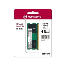 TRANSCEND SODIMM DDR5, 16GB, 4.800MHz (JM4800ASE-16G) TRANSCEND SODIMM DDR5, 16GB, 4.800MHz (JM4800ASE-16G)