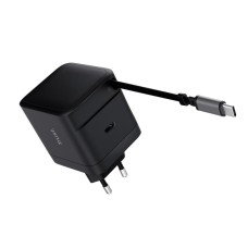 TRUST MAXO 65W, USB-C punjač, 0.67m, crna (25805) TRUST MAXO 65W, USB-C punjač, 0.67m, crna (25805)