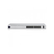 UBIQUITI USW-24-POE Gigabit Layer 2 switch. 24 x Gigabit Ethernet ports, 16 auto-sensing 802.3at PoE+ ports + two SFP ports UBIQUITI USW-24-POE Gigabit Layer 2 switch. 24 x Gigabit Ethernet ports, 16 auto-sensing 802.3at PoE+ ports + two SFP ports