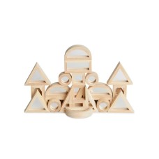 VIGA Drvena senzorna geometrijska ogledala VIGA Drvena senzorna geometrijska ogledala