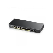 Zyxel GS1900-8HP v3 PoE Upravljao L2 Gigabit Ethernet (10/100/1000) Snaga preko Ethernet (PoE) Crna