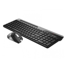 A4 TECH FB2535C FSTYLER Wireless USB, US tastatura + miš, sivi