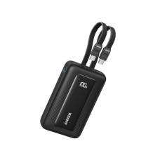 ANKER Zolo Power Bank 10000mAh, 35W, sa ugrađenim USB-C kablovima, crni