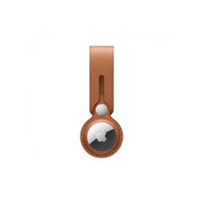 APPLE AirTag Leather Loop - Saddle Brown (mx4a2zm/a)