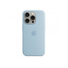 APPLE IPhone 15 Pro Silicone Case with MagSafe - Light Blue ( mwnm3zm/a )