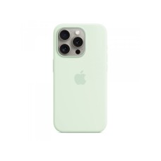 APPLE IPhone 15 Pro Silicone Case with MagSafe - Soft Mint ( mwnl3zm/a )