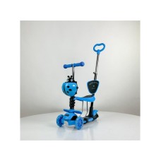 ARISTOM 652 Bubamara 5u1 Trotinet sa LED točkovima plavi ARISTOM 652 Bubamara 5u1 Trotinet sa LED točkovima plavi