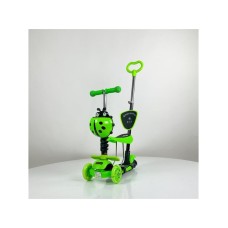 ARISTOM 652 Bubamara 5u1 Trotinet sa LED točkovima zeleni ARISTOM 652 Bubamara 5u1 Trotinet sa LED točkovima zeleni