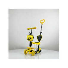 ARISTOM 652 Bubamara 5u1 Trotinet sa LED točkovima žuti ARISTOM 652 Bubamara 5u1 Trotinet sa LED točkovima žuti