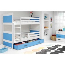 BALOO Bonny Krevet Na Sprat 190X80 Belo - Plavi (8445)