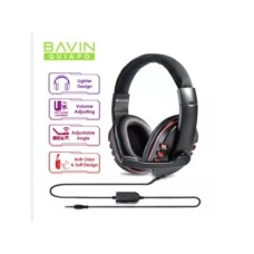 Bavin Gaming slušalice sa mikrofonom 3,5mm 1,8m crna