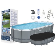 BESTWAY Power Steel ovalni bazen 549 x 274 x 122cm sa opremom
