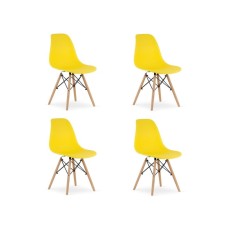 Bolzz OSAKA stolica žuta /Set 4 komada Bolzz OSAKA stolica žuta /Set 4 komada