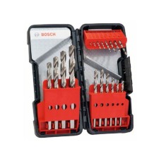 BOSCH 18-delni Toughbox set burgija za metal HSS-G, DIN 338, 135° 2607019578 BOSCH 18-delni Toughbox set burgija za metal HSS-G, DIN 338, 135° 2607019578