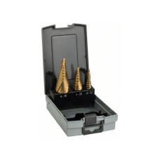 BOSCH 3-delni set stepenastih burgija HSS-TiN 2608587432, 4-12; 4-20; 6-30 mm BOSCH 3-delni set stepenastih burgija HSS-TiN 2608587432, 4-12; 4-20; 6-30 mm