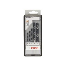 BOSCH 5-delni Robust Line set spiralnih burgija za drvo 2607010527, 4; 5; 6; 8; 10 mm