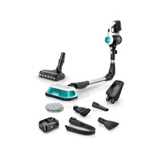 BOSCH 2 u 1 akumulatorski usisivač i mop Unlimited 7 ProHygienic Aqua Bela BCS712HYG5