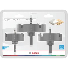 BOSCH Set testera za otvore sa držačem za drvo i gips, 3 dela, 2608594503 BOSCH Set testera za otvore sa držačem za drvo i gips, 3 dela, 2608594503