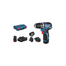 BOSCH plavi alat Akumulatorska bušilica/odvrtač GSR 12V-35 FC + 4 Flexi Click nastavka 12V, 2x3,0 Ah, 06019H3000 BOSCH plavi alat Akumulatorska bušilica/odvrtač GSR 12V-35 FC + 4 Flexi Click nastavka 12V, 2x3,0 Ah, 06019H3000