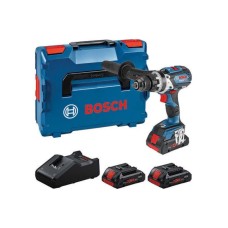 BOSCH plavi alat Akumulatorska vibraciona bušilica GSB 18V-110 C + 3x PC 18V 4.0 Ah + GAL 18V-40 + L-BOXX, 0615A5002X