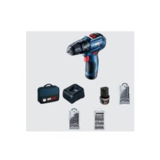 BOSCH plavi alat GSR 12-30 Akumulatorski odvrtac + 39-delni set pribora BOSCH plavi alat GSR 12-30 Akumulatorski odvrtac + 39-delni set pribora