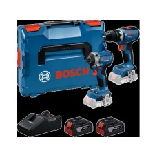 BOSCH plavi alat GSR 18V-65 + GDR 18V-215, 2 X 5.0 Ah baterija + punjač + L-Boxx 136 BOSCH plavi alat GSR 18V-65 + GDR 18V-215, 2 X 5.0 Ah baterija + punjač + L-Boxx 136