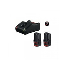 BOSCH plavi alat Set akumulatora 2x GBA 12V 3.0Ah + 1x punjač GAL 12V-40, 1600A019RD BOSCH plavi alat Set akumulatora 2x GBA 12V 3.0Ah + 1x punjač GAL 12V-40, 1600A019RD
