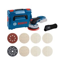 BOSCH plavi alat Set akumulatorska ekscentar brusilica GEX 18V-125 Solo + brusni diskovi starter M480, 0615A5004H BOSCH plavi alat Set akumulatorska ekscentar brusilica GEX 18V-125 Solo + brusni diskovi starter M480, 0615A5004H