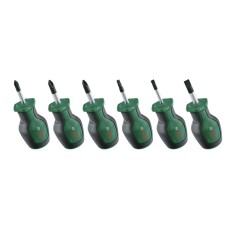 BOSCH Universal 6-delni set kratkog odvrtača, 1600A032UK BOSCH Universal 6-delni set kratkog odvrtača, 1600A032UK