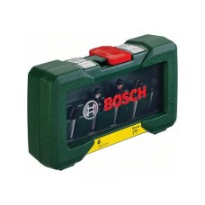 BOSCH zeleni alat 6-delni set TC glodala (8 mm prihvat) 2607019463