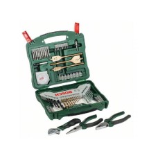 BOSCH zeleni alat 73-delni X line set - 70-delni X-Line set + 3-delni set ručnog alata 2607017197