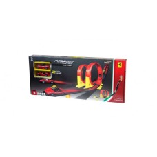 BURAGO FERRARI dual loop PLAYSET 1:43