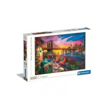 CLEMENTONI Puzzle 3000 HQC Manhattan balcony CLEMENTONI Puzzle 3000 HQC Manhattan balcony