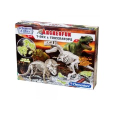 CLEMENTONI SCIENCE T-REX I TRICERAPTORS SVETLECI