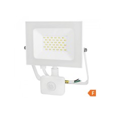 COMMEL LED Reflektor Senzor 30W 4000K, 2550lm 30kh, Beli C307-139