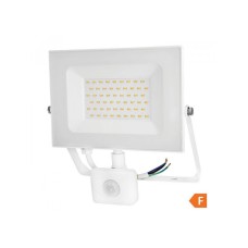 COMMEL LED Reflektor Senzor 50W 4000K, 4250lm 30kh, Beli C307-159