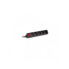 COMMEL Produžni kabl 5 utičnice sklop 16A 3500W crna 3m H05VV-F 3G1,5 C232-525