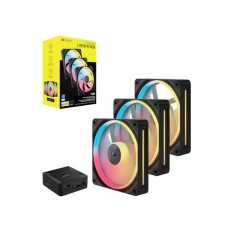 CORSAIR ICUE LINK LX120-R/RGB/120mm/triple fan kit/crna
