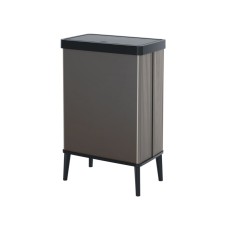 CURVER KANTA ZA OTPATKE 54L SA NOGICAMA VERTO, PEARL GREY