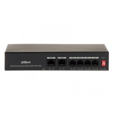 DAHUA PFS3006-4ET-36 6-Port Fast Ethernet Switch with 4-Port PoE
