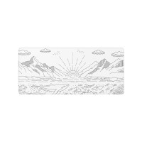 Dark Project Dark Project Gaming Mousepad - Terra Nostra White XL Dark Project Dark Project Gaming Mousepad - Terra Nostra White XL