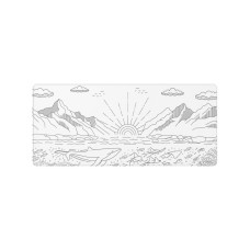 Dark Project Dark Project Gaming Mousepad - Terra Nostra White XL