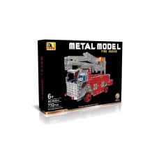 Denis DIY, Set za gradnju, Vatrogasni kamion, 732-dela. Denis DIY, Set za gradnju, Vatrogasni kamion, 732-dela.