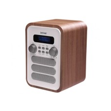 DENVER DAB-48 RADIO FM WHITE