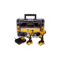 DeWALT DCK211D2T Komplet alkumaltorskog alata 10.8 V Liion