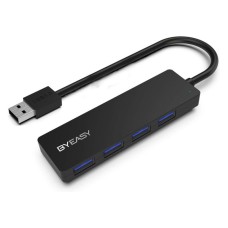 E-GREEN USB 3.0 - HUB 4port USB 3.0 crni