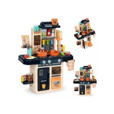 ECO TOYS Dečija kuhinja 42 elementa plava