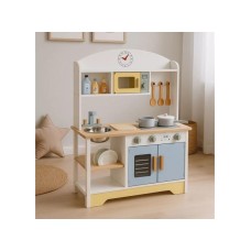 ECO TOYS Decija kuhinja , Rerna, masina za pranje vesa, mikrotalasna i 12 dodataka