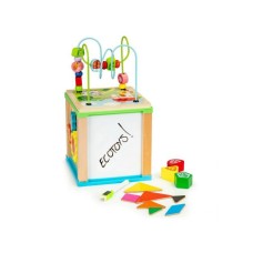 ECO TOYS Drvena edukativna kocka  (HM015470)